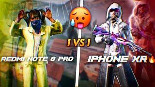 Pro Player Challenged Me For 1v1 TDM Match | Redmi Note 8 Pro Vs IPhone Xr | PUBG Mobile