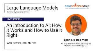 An Introduction to AI: How It Works & How to Use It Right