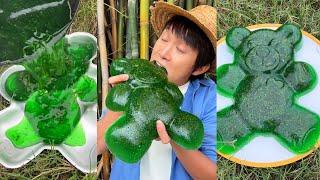 Is jelly made of tree bark?|Chinese Mountain Forest Life and Food #TikTok#FYP