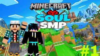 My First Day In This Minecraft Lifesteal Server Soul SMP Day #1