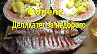 Самая вкусная вяленая форель