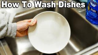 How To Wash Dishes By Hand