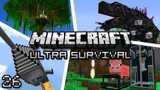 Minecraft: Ultra Modded Survival Ep. 26 - THE GIANT MAHOGANY TREE