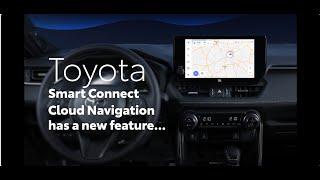 Toyota Smart Connect: EV Routing feature in Cloud Navigation