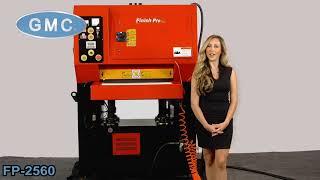 GMC FP 2560  FINISH PRO  METAL SANDER