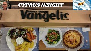 I Discovered the BEST Traditional Cyprus Food at Vangelis Tavern Protaras!