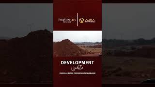 Overseas Block Development Update Park view city islamabad #houseconstructionstart #auraproperties