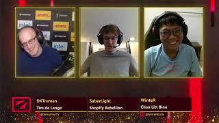 Shopify Rebellion SABERLIGHT “After i destroyed RAMZES .. ” interview after match vs Ex-HR