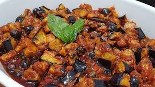 CAPONATA DI MELANZANE RICETTA SICILIANA ORIGINALE BUONISSIMA