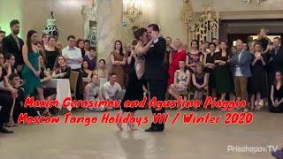 Maxim Gerasimov and Agustina Piaggio, 1-3, Moscow Tango Holidays VII / Winter 2020 #maximgerasimov