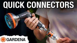 Gardena Quick Connector Tutorial - Hoses with Threaded Ends