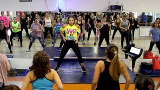 Warm up - Entrada en calor - Baila en casa con Euge - Fitness dance