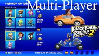 Multi-Player for Beach Buggy Racing 2 PC First Look - MultiPlayer