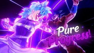 JOURNEY TO INFINITY! Custom Pure Progress CaC Transformation | Dragon Ball Xenoverse 2 Mods