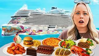 $20 vs $200 Cruise Ship Food: WORTH IT or TOTAL SCAM?? | NCL Aqua