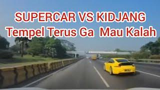 EDAN!! SUPERCAR KEBUT KEBUTAN DI TOL JAGORAWI