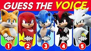 Guess The Sonic the Hedgehog 3 Characters by Voice  Sonic the Hedgehog 3 Movie Quiz  | Great quiz