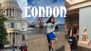 London Vlog 런던 패션대학교 교환학생 관광객 투어모드  대영박물관,버로우마켓,타워브릿지,세인트폴대성당, soho 차이나타운,레고 런던맛집, 스콘