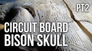 HOW TO CARVE A BISON SKULL (Bone Carving Tutorial Pt2)