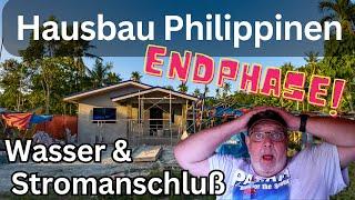 Hausbau Philippinen, Wasser und Stromanschluß #hausbau #philippinen #auswandern