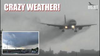 INSANE RAIN AT HEATHROW!