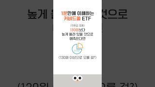 커버드콜 ETF 1분만에 이해하기