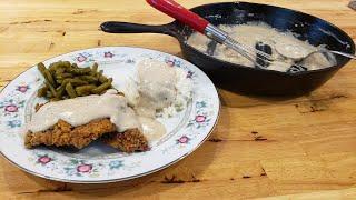 Chicken Fried Steak - Only 50 Cents Per Serving - The Hillbilly Kitchen