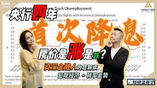 知晓温哥华｜央行四年首次降息 房价是涨还是跌｜资深金融人为您解读宏观环境+利率走势