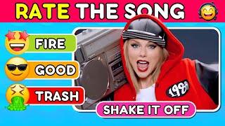 RATE THE SONG   2024 Top Songs Tier List | Music Quiz #9