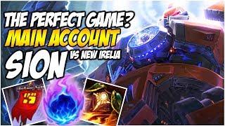 THE PERFECT SION TOP GAME? Vs New Irelia! - Climb to Master S8 | League of Legends