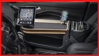 AutoExec AUE18002 GripMaster Car Desk Birch Finish with Phone Mount and Tablet Mount