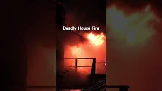 Fatal house fire in Hampton Bays, NY #hamptons #firevideo #fireservice