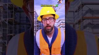 Work smarter #smart #work #smart #construction #workers #adamrose