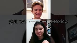 She didn't believe I was from the US because I spoke perfect Spanish!
