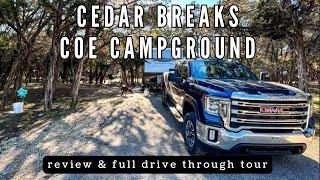 Cedar Breaks COE Campground REVIEW + DRIVE THROUGH TOUR