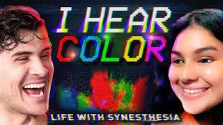 I spent a day with SYNESTHETES (Neurological condition aka SYNESTHESIA)