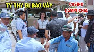 Ty Thy bị bao vây tại Casino Campuchia cửa khẩu Mộc Bài - Ty Thy Vlog Gỏi đu đủ