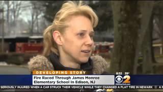 Devastating Fire Nearly Burns Edison, N.J. Elementary School To The Ground