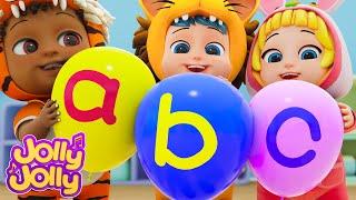 ABC Song + More - Learn Alphabet | Jolly Jolly - Learn and Play - Nursery Rhymes