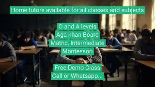 Best Home tutor academy in Karachi- We provide home tutors  #hometutioninkarachi #hometutorinkarachi