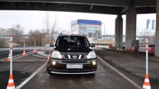 Автошкола Триумф. Упражнение параллельная парковка.