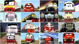 Indonesian Railroad Evolution compilation [Daop 1 - Daop 9 || Divre 1 - Divre 4]