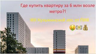 Где купить квартиру за 6 млн возле метро? Обзор ЖК Кузьминский лес от ПИК