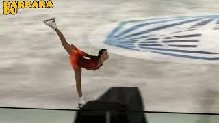 Anna Shcherbakova- Short Program morning practice GPS Italy 2021