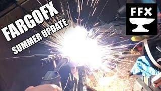 FargoFX Update (Bladesmithing, Blacksmithing, DIY and what the future holds)