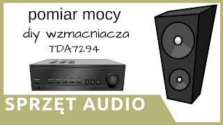 ZIZ - pomiar wzmacniacza audio TDA7294, na koniec kilka rad na co zwrócić uwagę przy zakupie - cz.1