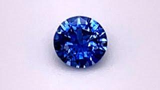 Ceylon Blue Sapphire 6mm Round 1.06ct