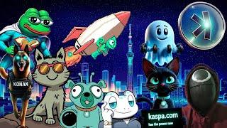 Kaspa Smart Contracts: KRC-20 Meme Coins About To EXPLODE?