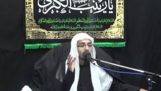 ذكرى وفاة السيدة زينب ع1435ه  سماحة الخطيب الحسيني حسن الموسى  مأتم العليوات