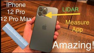 Amazing Lidar measure app iPhone 12 pro & Pro Max: Is it accurate?